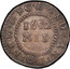 USA Shilling Pine Tree 1652 KM# 16 ∙ DO ∙ NEW ENGLAND ∙ AN ∙ XII coin reverse