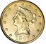 USA Ten D. Coronet Head 1847 KM# 66.2 LIBERTY DATE coin obverse