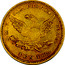 USA Ten Dol. 1849 KM# 38.2 Moffat & Company S.M.V. CALIFORNIA GOLD TEN DOL. coin reverse
