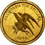 USA Ten Dollars 1849 KM# 24 J. H. Bowie CALIFORNIA TEN DOLLARS , 1849. coin reverse