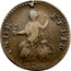 USA Vermon 1787 KM# 7 Vermont Coppers INDE ETLIB coin reverse