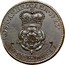USA 2 Pence Rosa Americana 1723 KM# 11 ROSA ∙ AMERICANA ∙ UTILE ∙ DULCI coin reverse