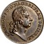 USA 2 Pence Royal Patent 1722 KM# 6 GEORGIVS ∙ D : G: MAG : BRI: FRA : ET ∙ HIB : REX ∙ coin obverse
