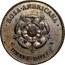 USA 2 Pence Royal Patent 1722 KM# 6 ROSA ∙ AMERICANA ∙ UTILE ∙ DULCI coin reverse