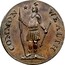 USA Cent Horned Eagle 1787 KM# 20.3 COMMON * WEALTH coin obverse