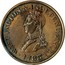 USA Cent Washington 1783 KM# Tn37.1 ∙ WASHINGTON & INDEPENDENCE ∙ coin obverse