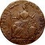 USA Connec 1787 KM# 8.5 Connecticut Coppers INDE: ETLIB: coin reverse