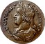 USA Connec. Draped Bust Facing Left 1788 KM# 22.1 * AUCTORI. CONNEC. * coin obverse