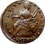 USA Connec. Draped Bust Facing Left 1788 KM# 22.1 * IN DE * * * * ET LIB. * coin reverse