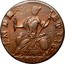 USA Connec Mailed Bust Facing Left 1786 KM# 3.1 INDE: ETLIB ∙ coin reverse