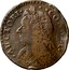 USA Connec. Mailed Bust Facing Left 1787/8 KM# 15 * AUCTORI * * * CONNEC. coin obverse