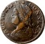 USA Connlc. Mailed Bust Facing Left 1788 KM# 3.4 * AUCTORI. * * CONNLC. * coin obverse