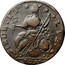 USA Connlc. Mailed Bust Facing Left 1788 KM# 3.4 * INDE. ET * * * LIB. * coin reverse