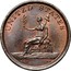 USA Copper 1783 KM# Tn36 Washington Pieces UNITED STATES coin reverse