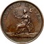 USA Copper 1783 KM# Tn37.2 Washington Pieces UNITED STATES coin reverse