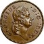 USA Farthing 1722 KM# 20 Hibernia GEORGIUS ∙ D : G : REX. coin obverse