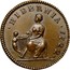 USA Farthing 1722 KM# 20 Hibernia ∙ HIBERNIA ∙ coin reverse