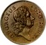 USA Farthing 1723 KM# 24 Hibernia GEORGIUS ∙ D : G : REX. coin obverse