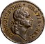 USA Halfpenny 1723 KM# 2 Rosa Americana GEORGIUS ∙ DEI ∙ GRATIA ∙ REX ∙ coin obverse