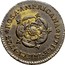 USA Halfpenny 1723 KM# 2 Rosa Americana * ROSA ∙ AMERICANA ∙ UTILE ∙ DULCI coin reverse