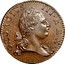 USA Halfpenny 1773 KM# Tn25.3 Virginia Halfpennies GEORGIVS ∙ III ∙ REX ∙ coin obverse
