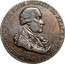 USA Halfpenny 1795 KM# Tn75.3 Washington Pieces * G.WASHINGTON THE FIRM FRIEND TO PEACE & HUMANITY coin obverse