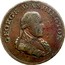 USA Halfpenny 1795 KM# Tn76.2 Washington Pieces GEORGE WASHINGTON coin obverse