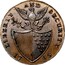 USA Halfpenny 1795 KM# Tn76.4 Washington Pieces LIBERTY AND SECURITY coin reverse