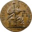 USA Immune Columbia 1785 KM# EA17 Immune Columbia IMMUNE COLUMBIA. coin obverse