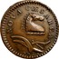 USA Nova Caesarea New Jersey 1786 KM# 11.2 NOVA CAESAREA coin obverse