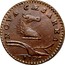 USA Nova Caesarea New Jersey Cent 1786 KM# 11.1 NOVA CAESAREA coin obverse