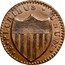 USA Nova Caesarea New Jersey Cent 1786 KM# 11.1 * E * PLURIBUS * UNUM * coin reverse