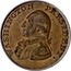 USA One Cent 1791 KM# Tn57 Washington Pieces WASHINGTON PRESIDENT. coin obverse