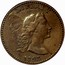USA One Cent Liberty Cap 1793 cap KM# 13 LIBERTY coin obverse