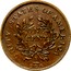 USA One Cent Washington Portrait Piece 1783 KM# Tn39 UNITY STATES OF AMERICA ONE CENT 1/100 coin reverse