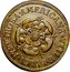 USA Penny 1722 KM# 5 Rosa Americana ROSA ∙ AMERICANA * VTILE ∙ DVLCI coin reverse