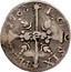 USA Six Pence 1783 KM# Tn46.1 John Chalmers SIX PENCE 17.83. I. C. coin reverse
