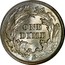 USA One Dime Seated Liberty 1864 S KM# 92 ONE DIME coin reverse
