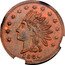 USA 1 Cent (Civil War Merchant Token. Walker and Napier Barbers Nashville. Tennessee) 1864 coin reverse