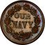 USA 1 Cent (Civil War Token. The Monitor) OUR NAVY coin reverse