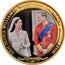 Cook Islands 1 Dollar (The Royal Wedding. On the Balcony) HRH PRINCE WILLIAM OF WALES - MISS CATHERINE MIDDLETON THE ROYAL WEDDING 2011 coin reverse