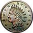 USA One Cent (Civil War Token. Charles Doscher New York City) 1863 H coin obverse