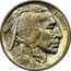 USA Five Cents Buffalo Nickel 1919 S KM# 134 LIBERTY coin obverse