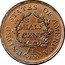 USA Half Cent Draped Bust 1805 small 5, stemless KM# 33 UNITED STATES OF AMERICA HALF CENT 1/200 coin reverse