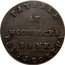Ireland 1/2 Penny (R.W. Enniscorthy) PAYABLE AT WOODCOCK'S BANK ENNISCORTHY coin reverse