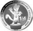 Italy 1/4 Euro (Mascot. No date) PETRASSI 1/4 EURO GIOCHI OLIMPICI INVERNALI DI MILANO CORTINA 2026 coin reverse
