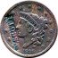 USA 1 Cent (W. Scott Pennsylvania) W SCOTT LIBERTY coin obverse