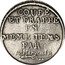 France 1 Centime (Pattern. Gengembre Process) COUPÉ ET FRAPPÉ EN MEME TEMS PAR coin reverse