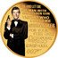 Tuvalu 1 Dollar (James Bond. Roger Moore) LIVE AND LET DIE™ THE MAN WITH THE GOLDEN GUN™ THE SPY WHO LOVED ME™ MOONRAKER™ FOR YOU EYES ONLY™ OCTOPUSSY™ A VIEW TO A KILL™ 007™ coin reverse