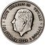 Tuvalu 1 Dollar The Kingston. Antique Finish 2024 KING CHARLES III TUVALU JC 1 OZ 9999 AG 2024 1 DOLLAR coin obverse